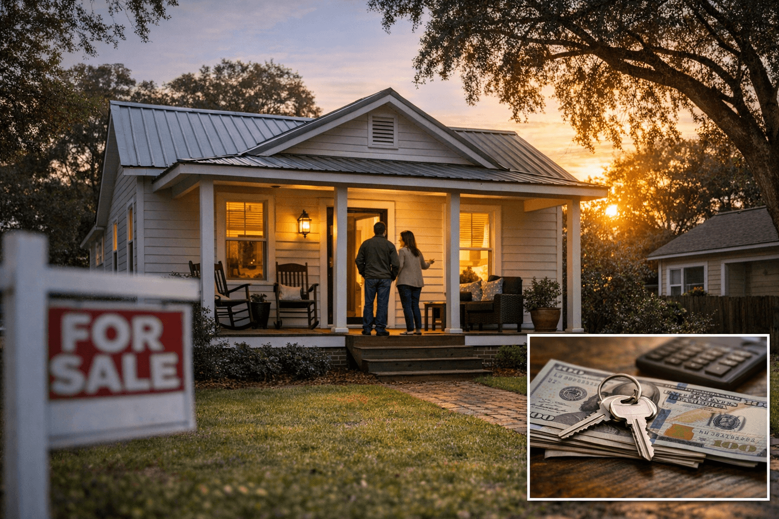 Updated three-bedroom cottage lists in Bamberg with buyer incentives