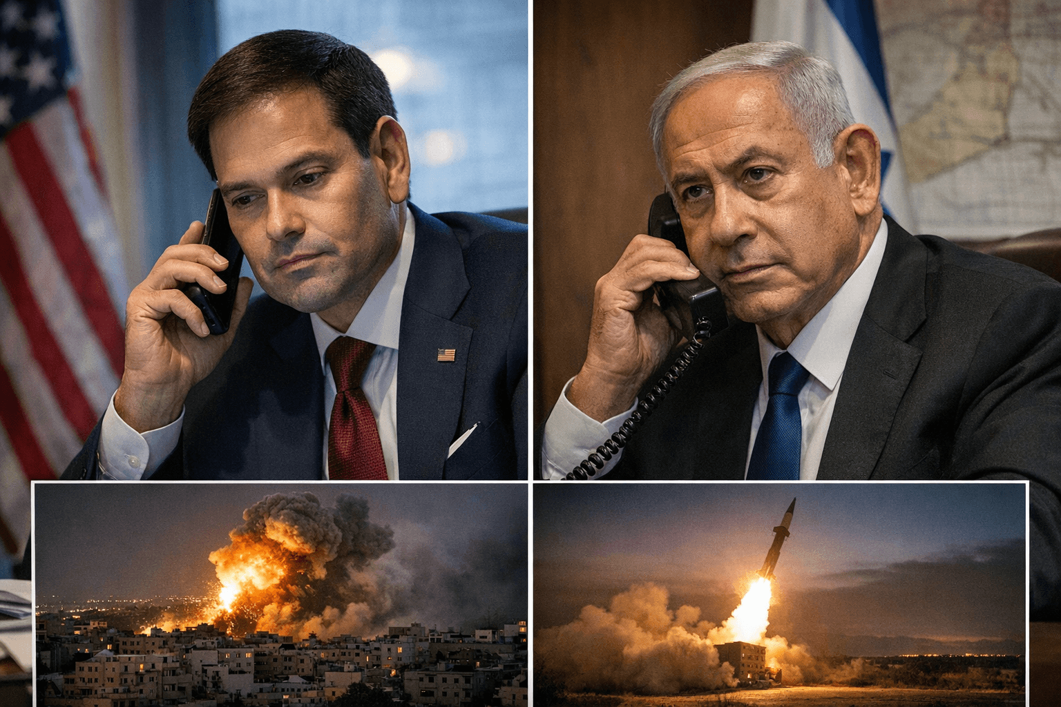 Rubio and Netanyahu hold phone talks on Gaza, Syria and Iran