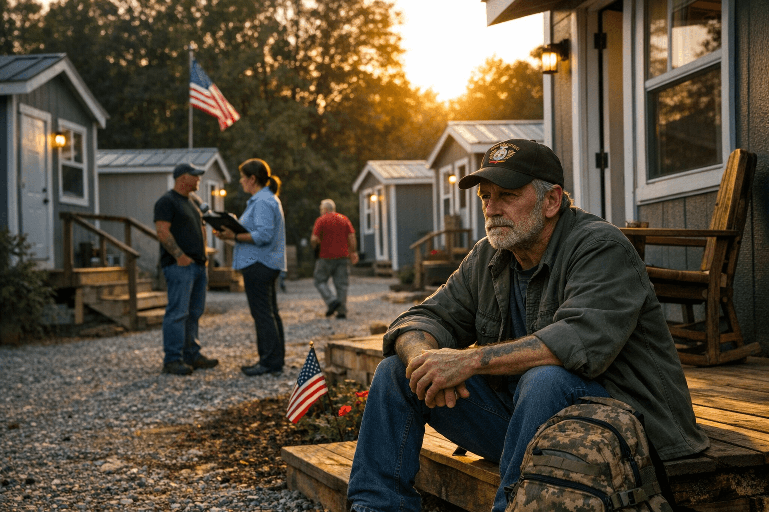 Fayetteville approves tiny-home village for homeless veterans with wraparound services