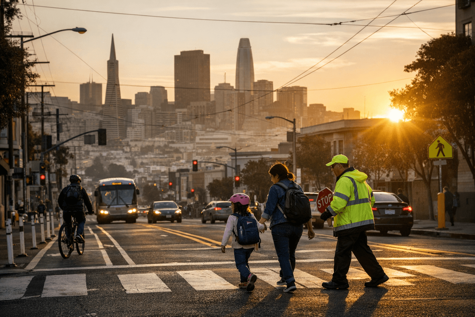 San Francisco cites 42% drop in traffic deaths after safety push