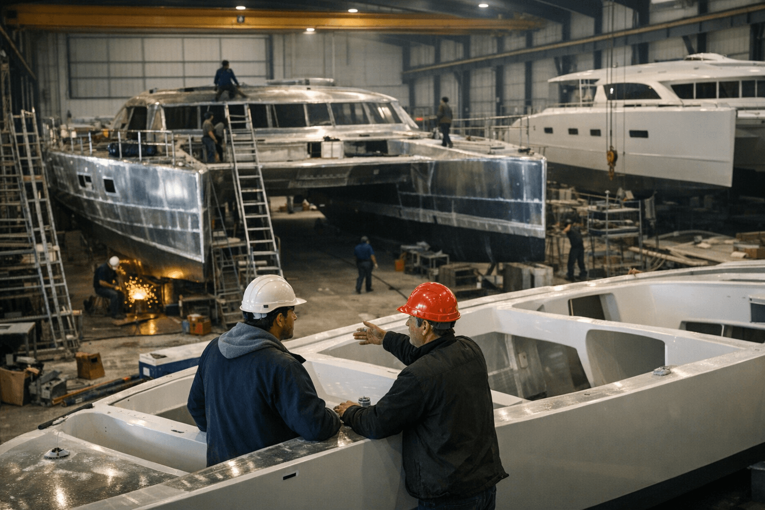 Grand Large Yachting expands Mondeville yard to boost multihull output