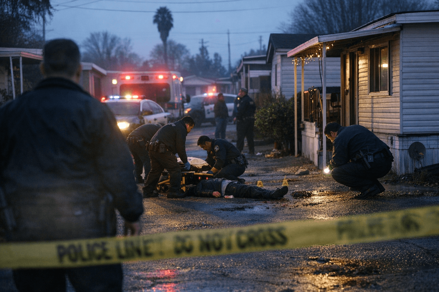 Multiple wounded in early morning shooting at Fresno mobile home park