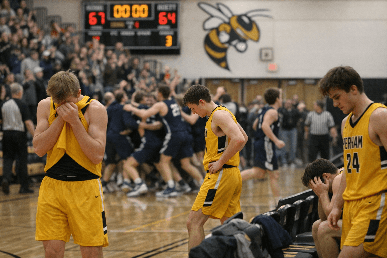 Yellowjackets fall 67-64 in thriller at The Hive after late rally