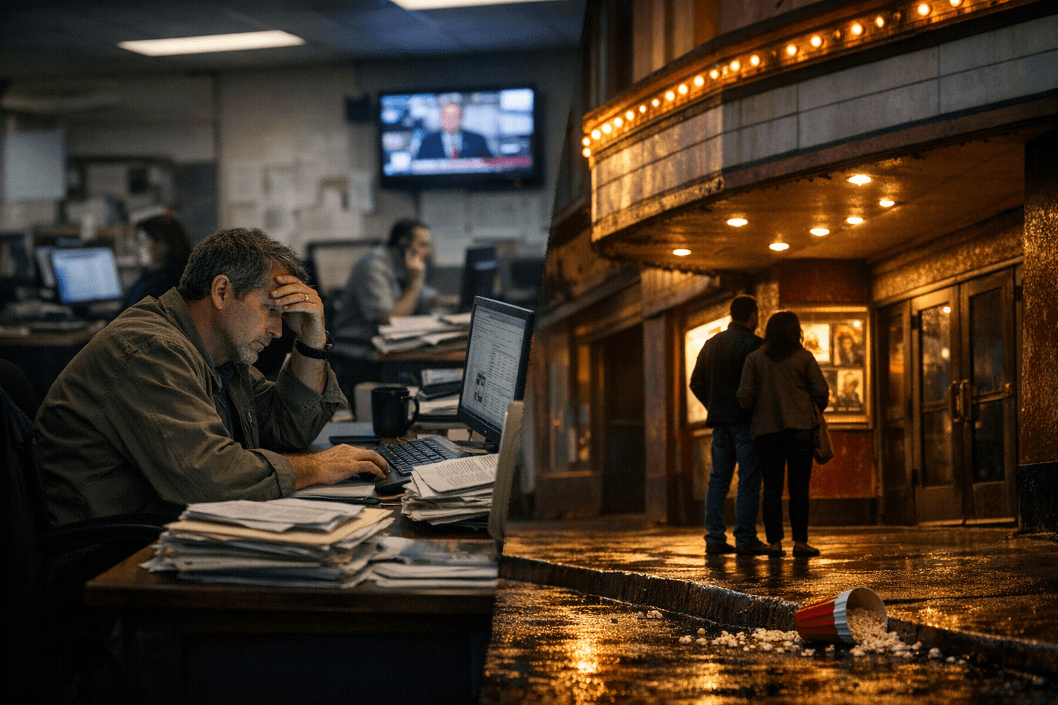 Media consolidation threatens Humboldt news and local theaters