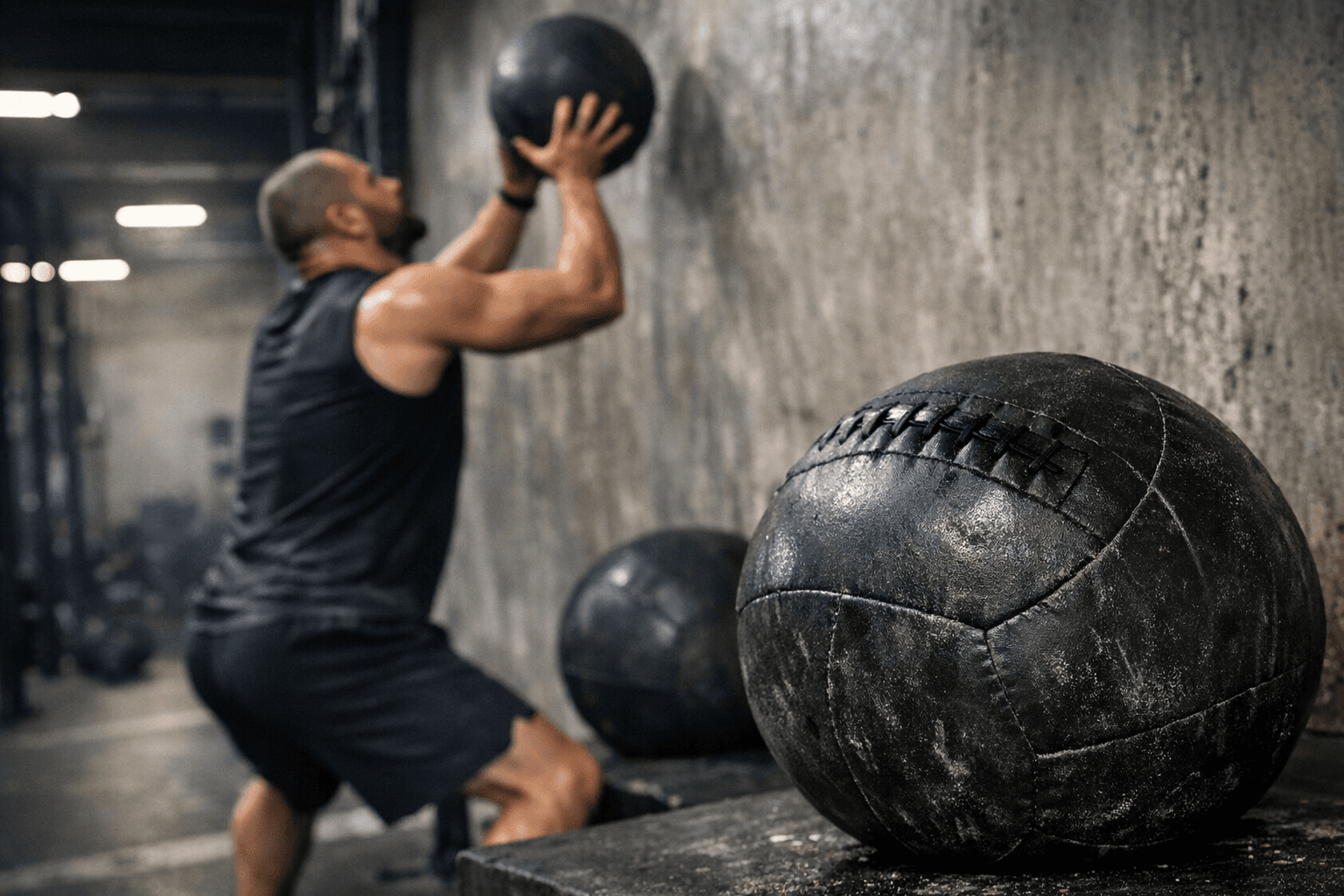 Updated wall-ball guide names top slam ball for heavy use