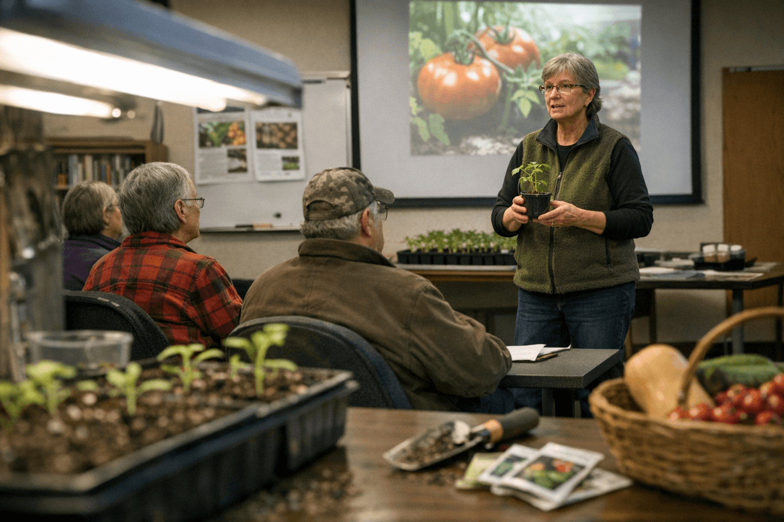 Bagley Library hosts 'From Seed to Harvest' gardening program Jan. 17
