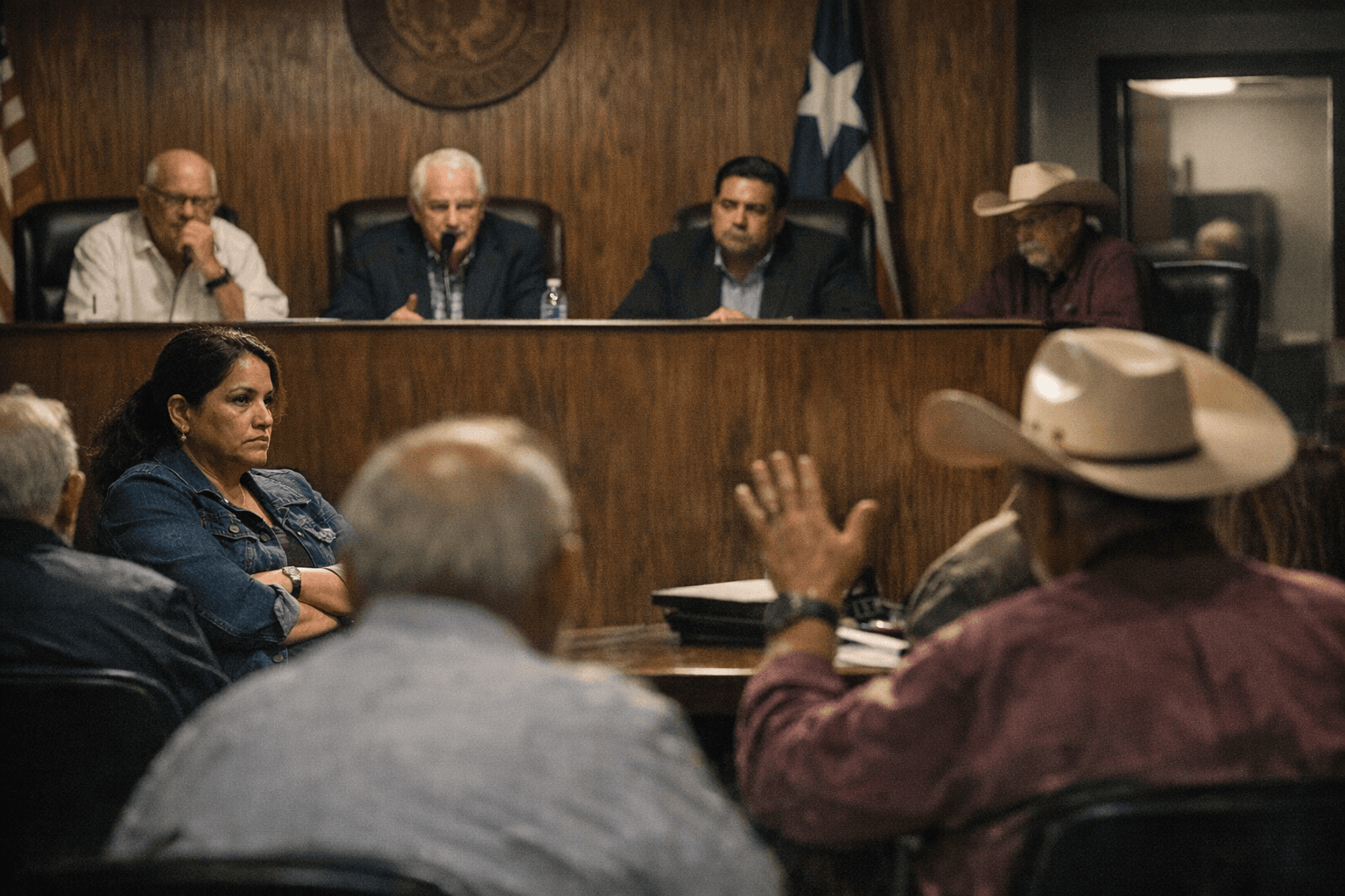 Val Verde commissioners split vote shifts control of county facilities