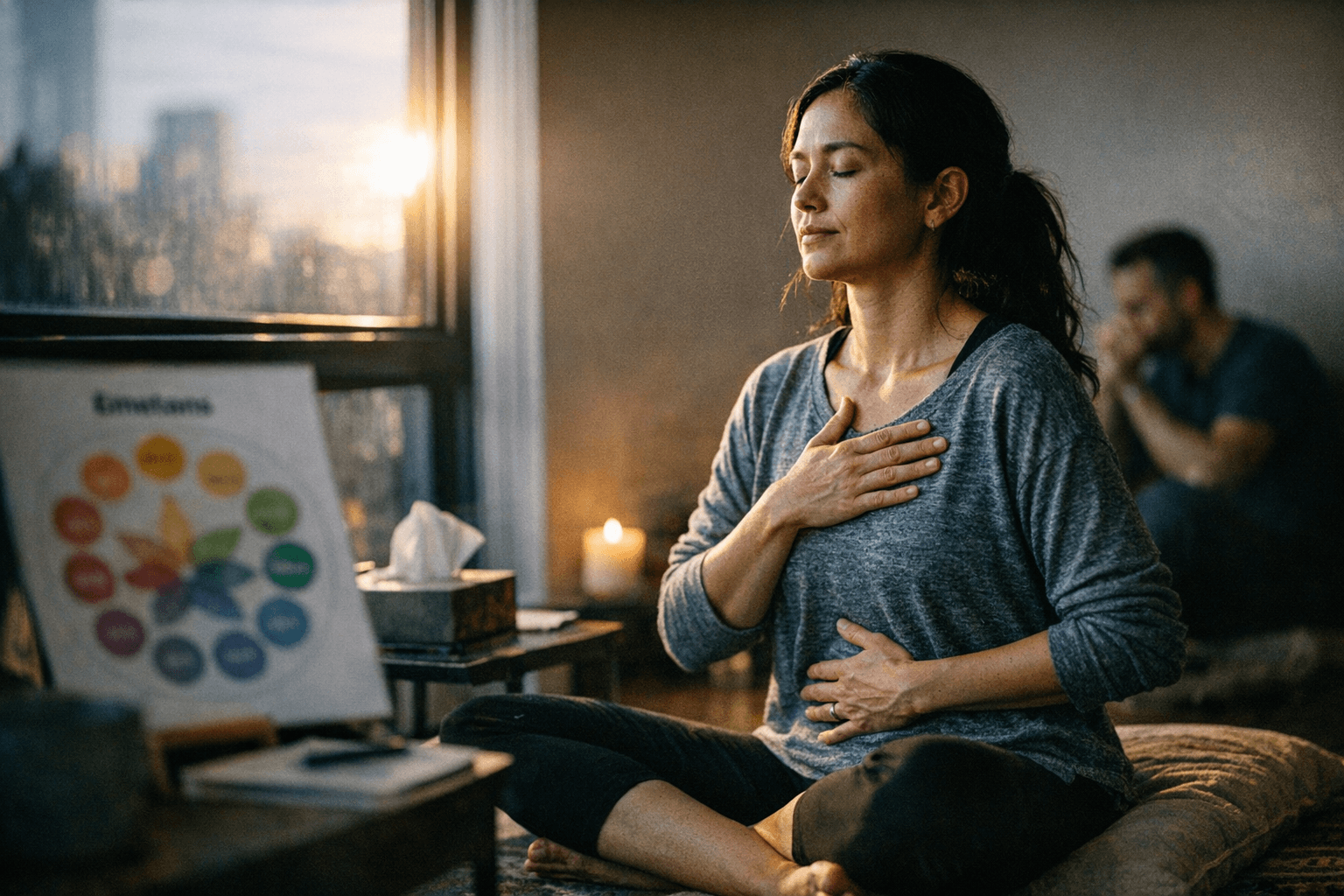 Mindfulness practice deepens emotional granularity by resisting compression