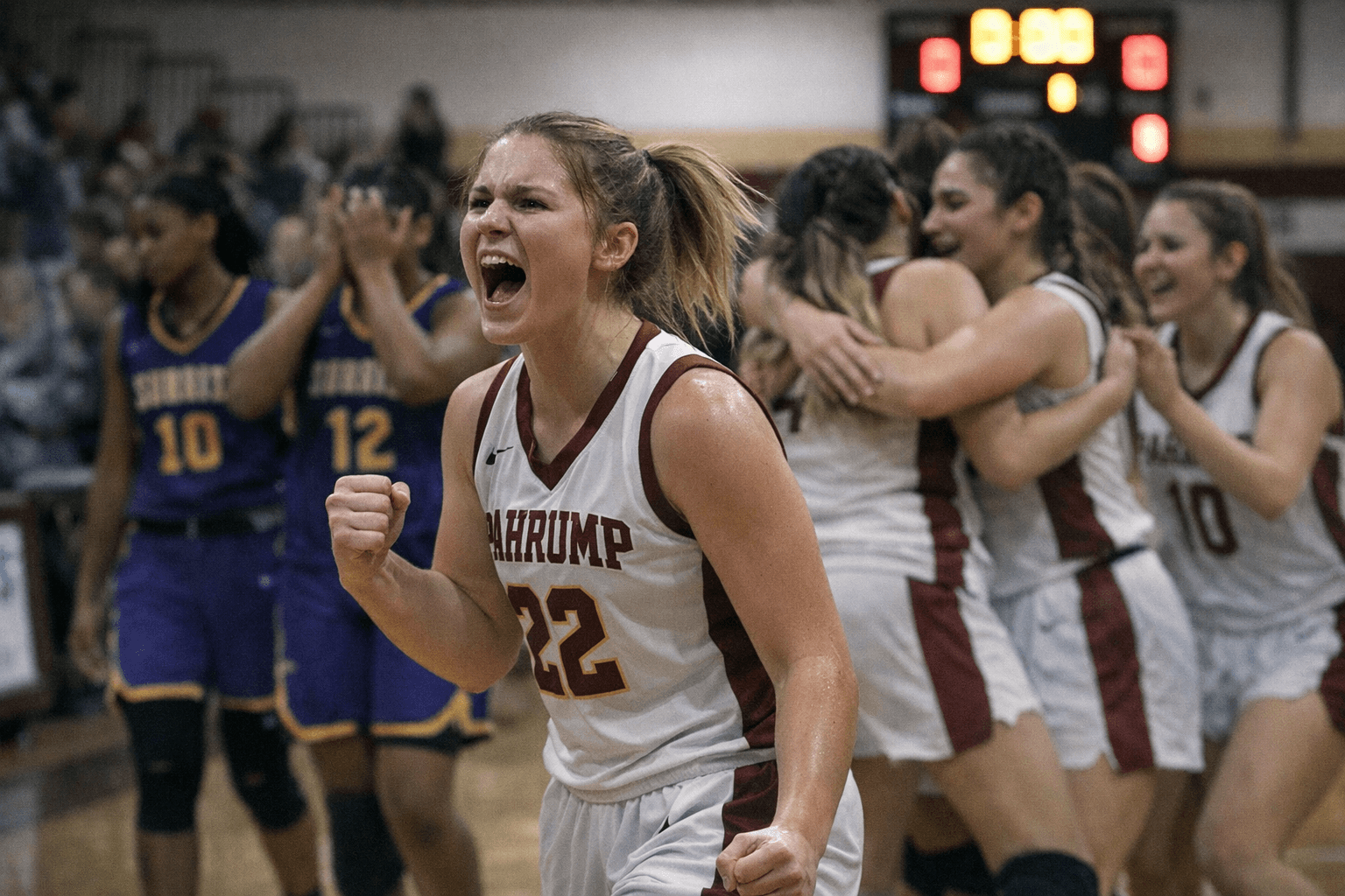 Pahrump girls rally to beat Sunrise Mountain 44-40 in tight non-league game