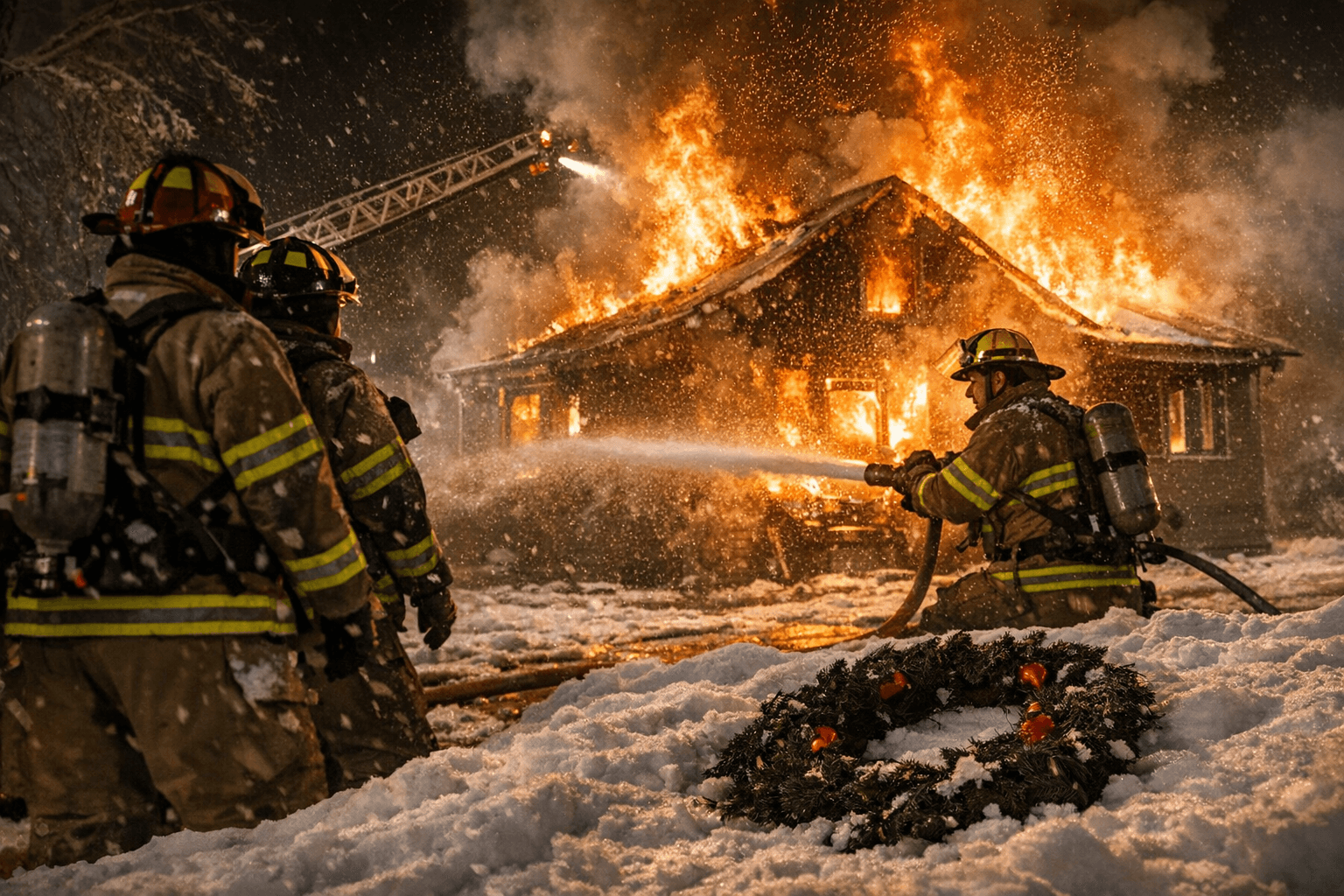 Storm Lake ends Keep the Wreath Red with three structure fires
