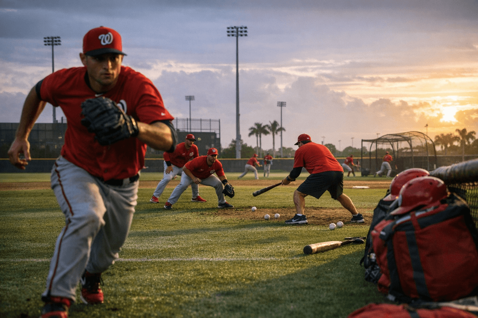 Nationals open supplemental minor-league training camp in West Palm Beach