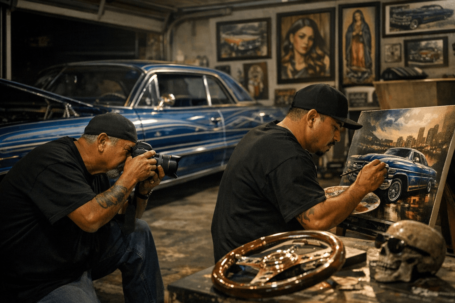 Yuma artists document lowrider culture ahead of January grand opening