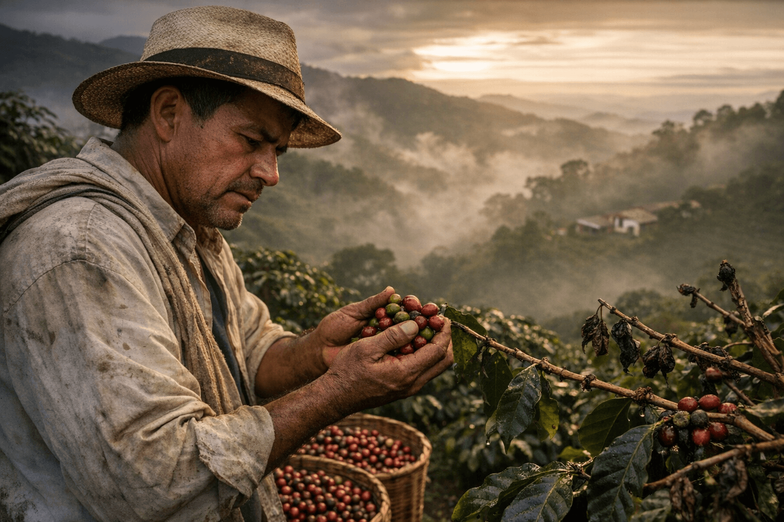 Colombian arabica output dips 2.27 percent in 2025