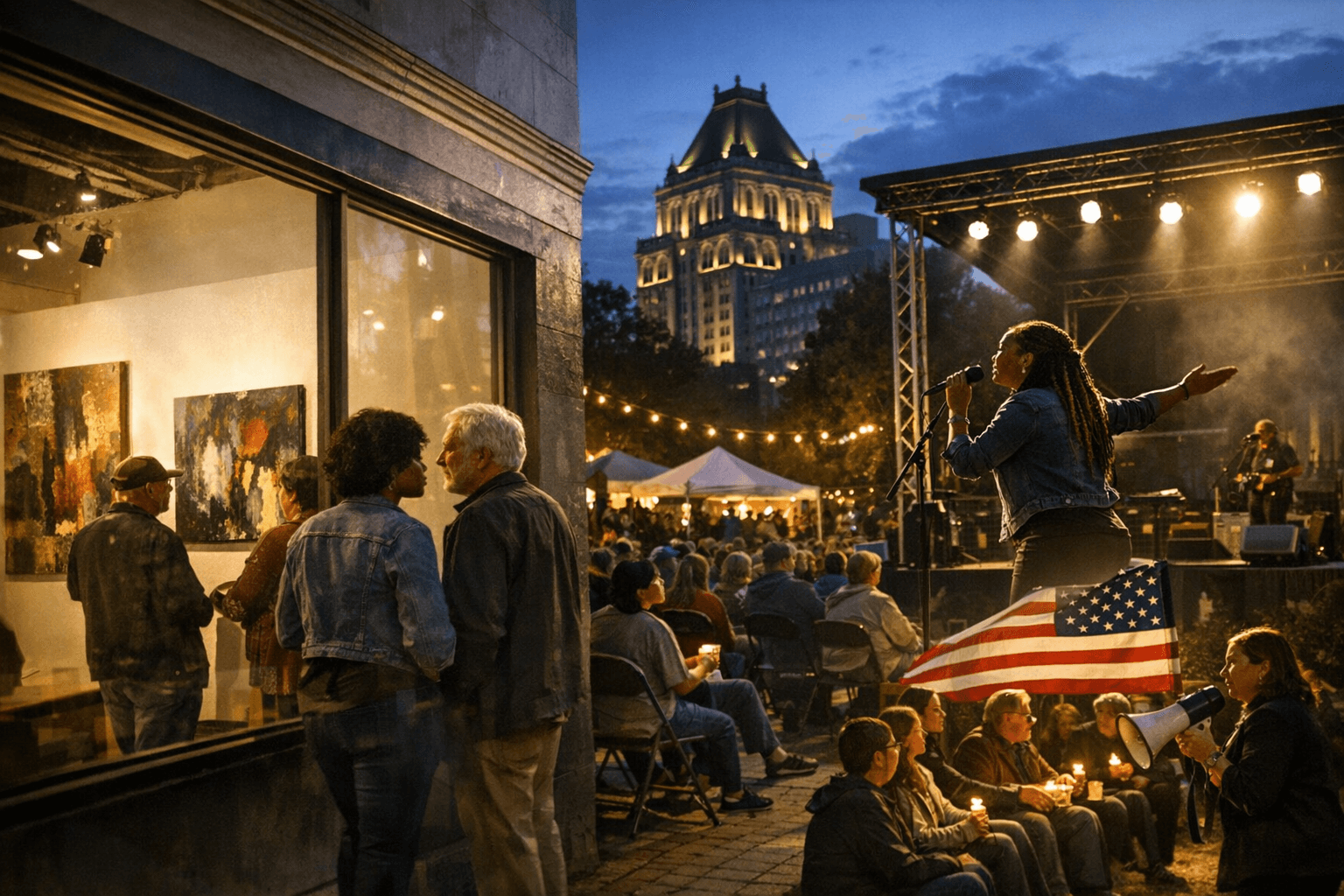 Week of community openings, performances and civic gatherings in Greensboro