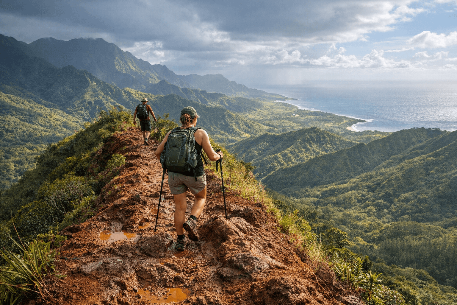 Powerline Trail south route offers tough hike, panoramic Kaua‘i views
