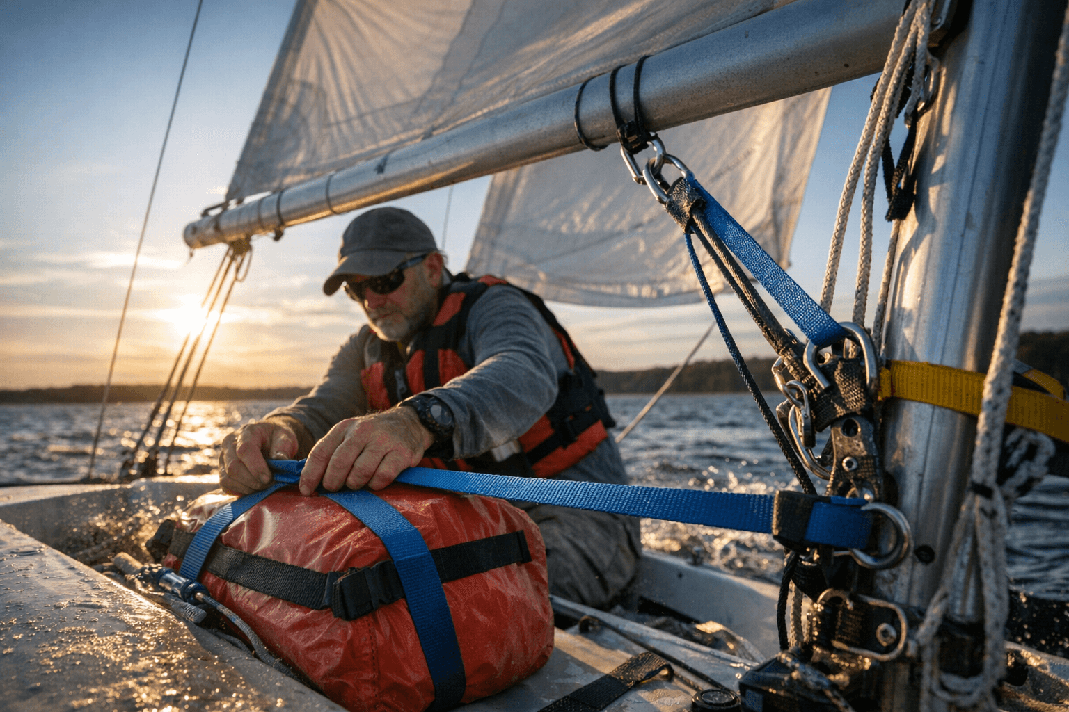 Why flat webbing is the sleeper upgrade for small sailboats