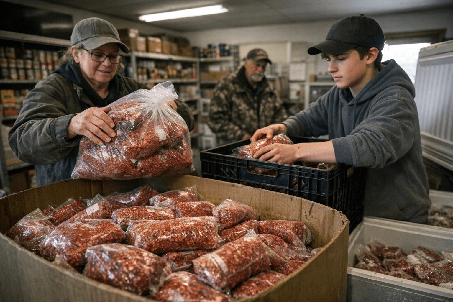 Bemidji church donates 850 pounds of beef to community food shelf