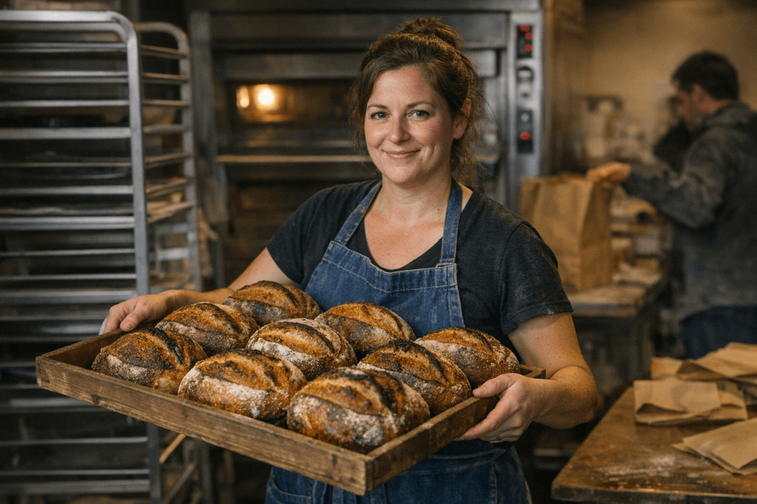 Local teacher's Extra Credit Bakery sells out first sourdough week