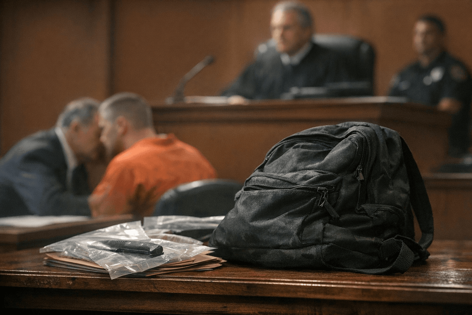 Court to probe backpack search in Thompson killing evidence fight