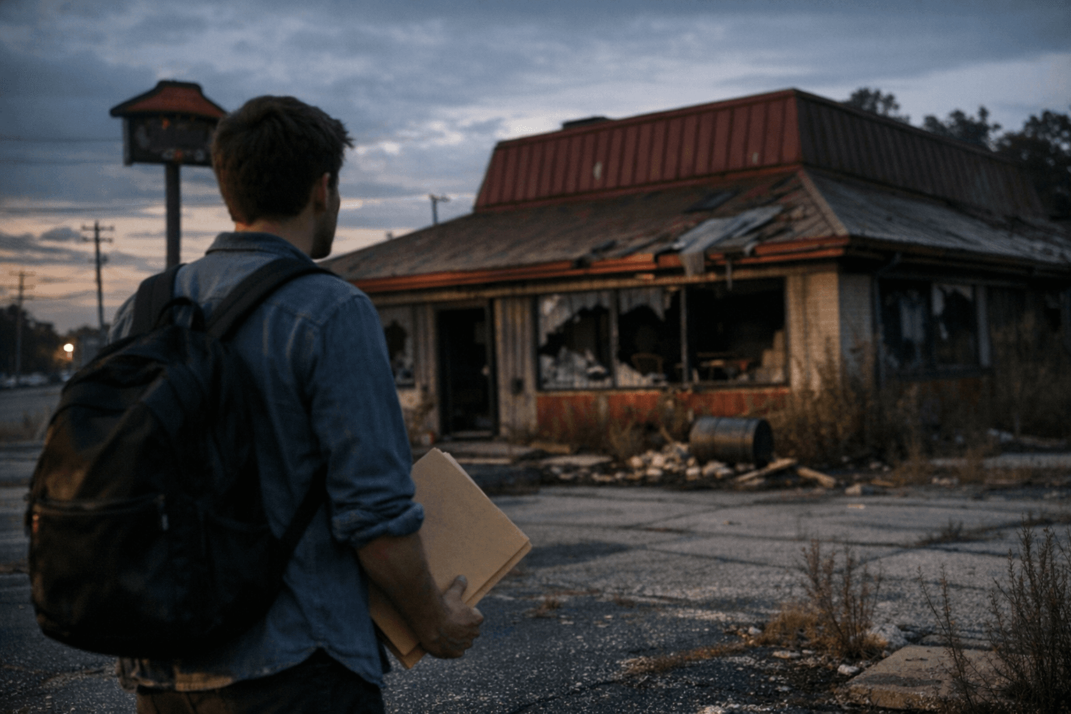 Applicant sent to abandoned Pizza Hut by online interview system