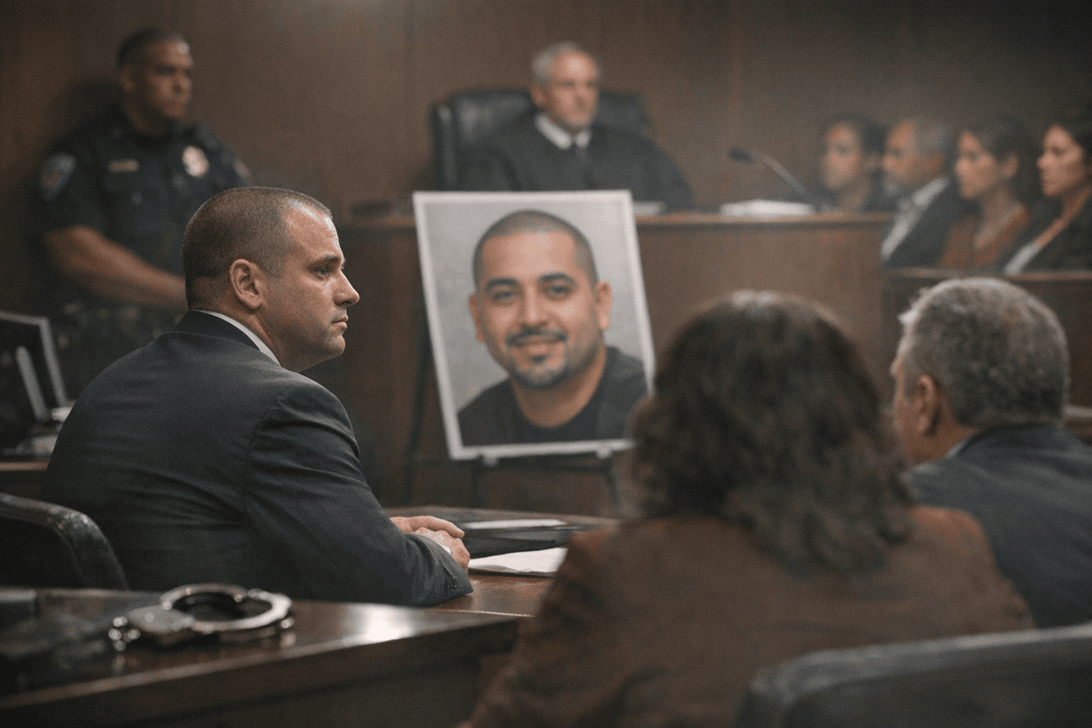 Jury trial begins for ex-officer in Lopez manslaughter case
