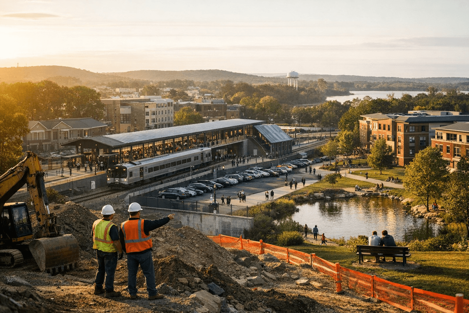 Middletown unveils major station, housing, park and water plans