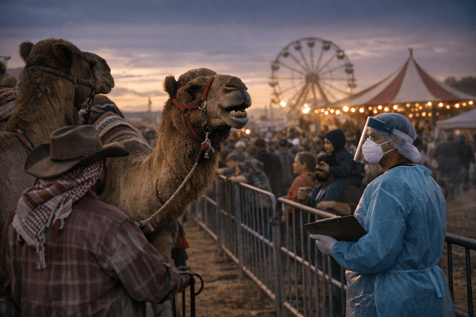 Camelpalooza listed for January 10 raises public health concerns