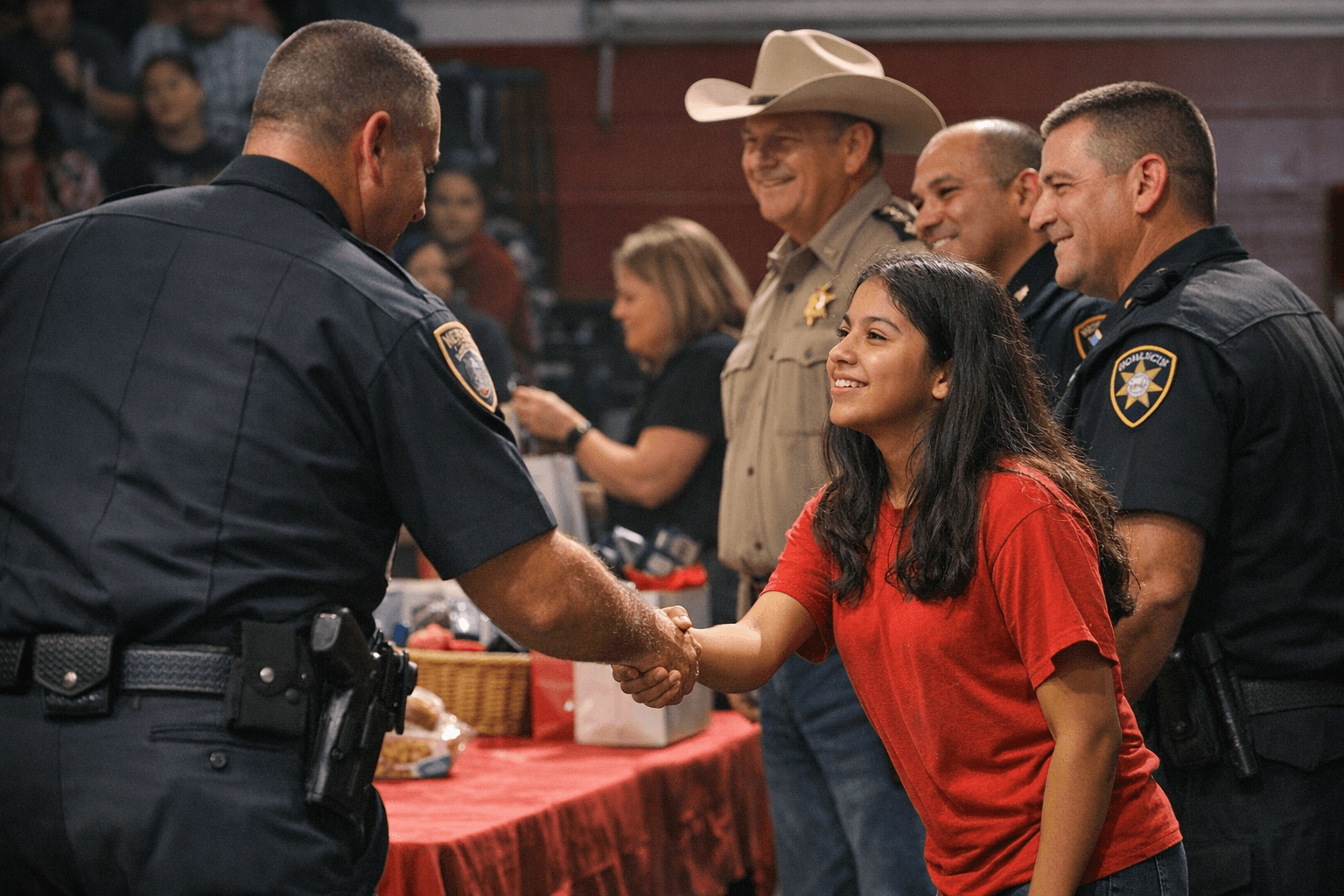 Premont ISD honors officers in Law Enforcement Appreciation Day