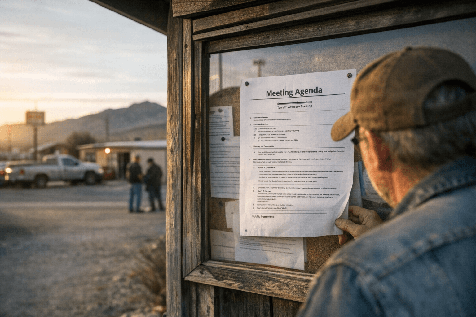 Beatty posts agenda for Jan. 26 town advisory board meeting