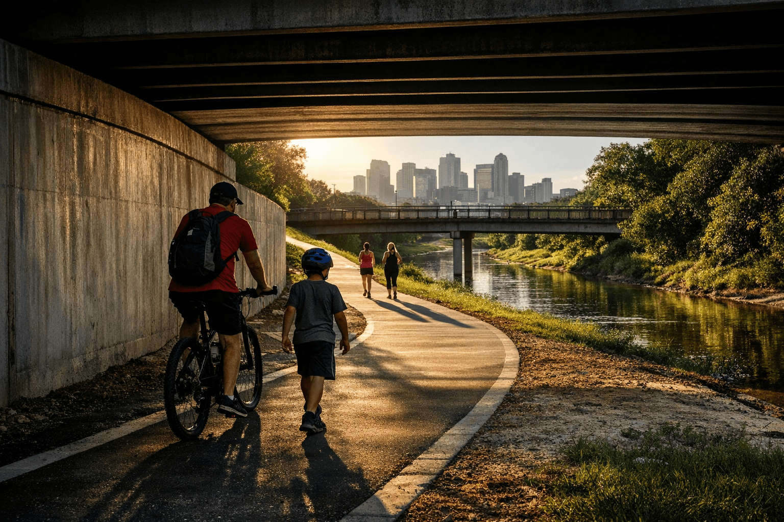 Meyerland trail network expands with 4.4 miles and underpasses