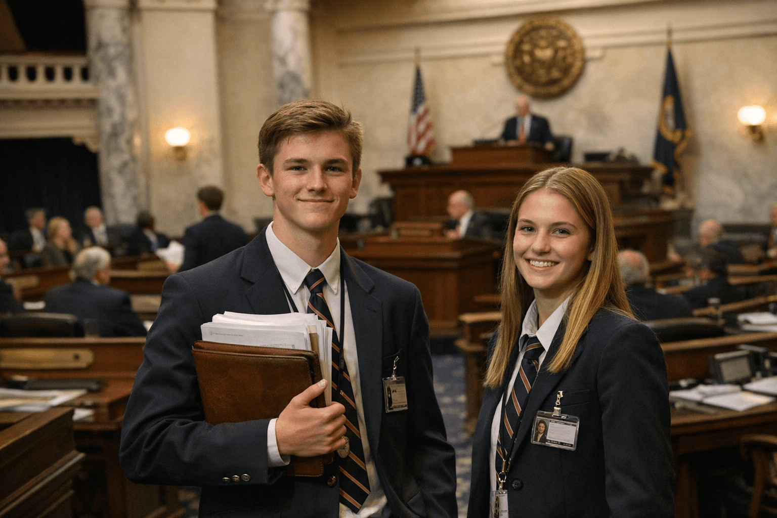 Two Coeur d'Alene students to serve as legislative pages in Boise