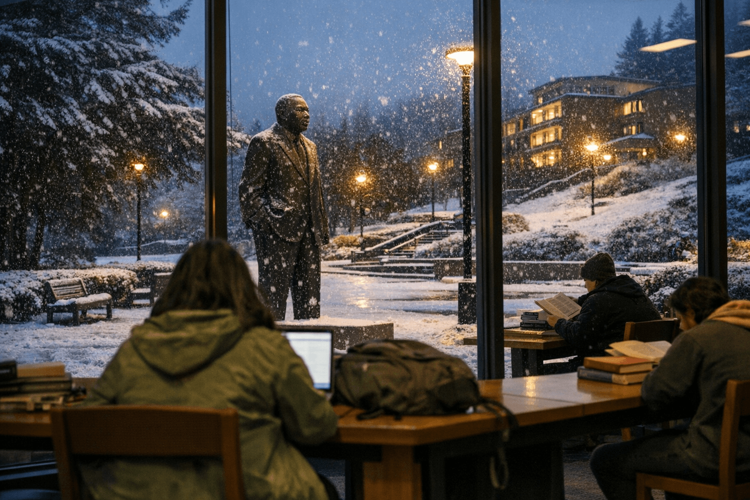 Cal Poly Humboldt Library posts winter hours and MLK Day closure