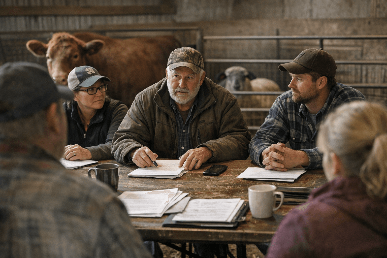 Beltrami 4‑H livestock committee met to plan youth education