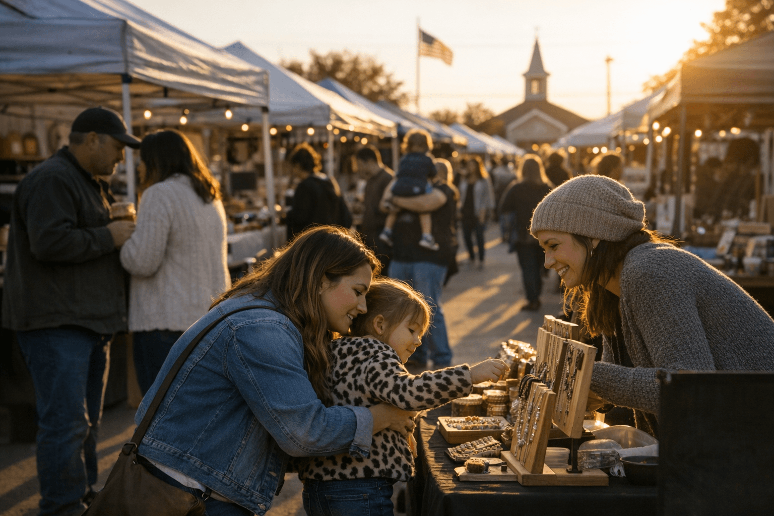 Royse City vendor market draws local shoppers, boosts small businesses