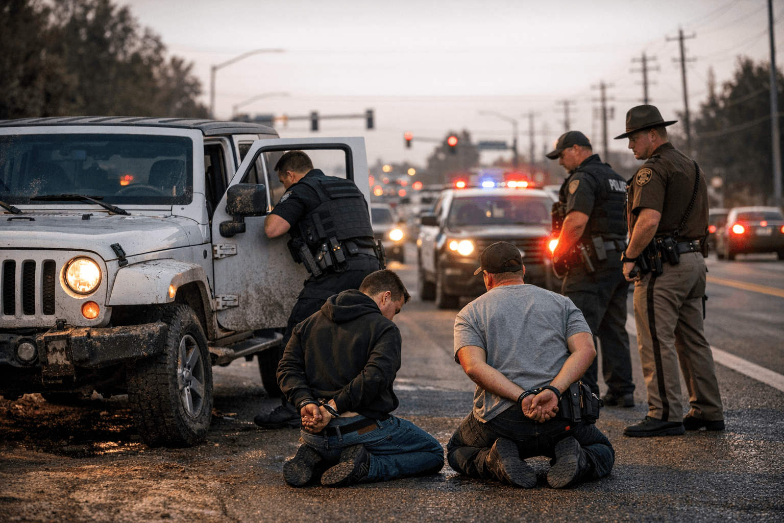 Parker Road tip leads to arrest in stolen vehicle and theft case