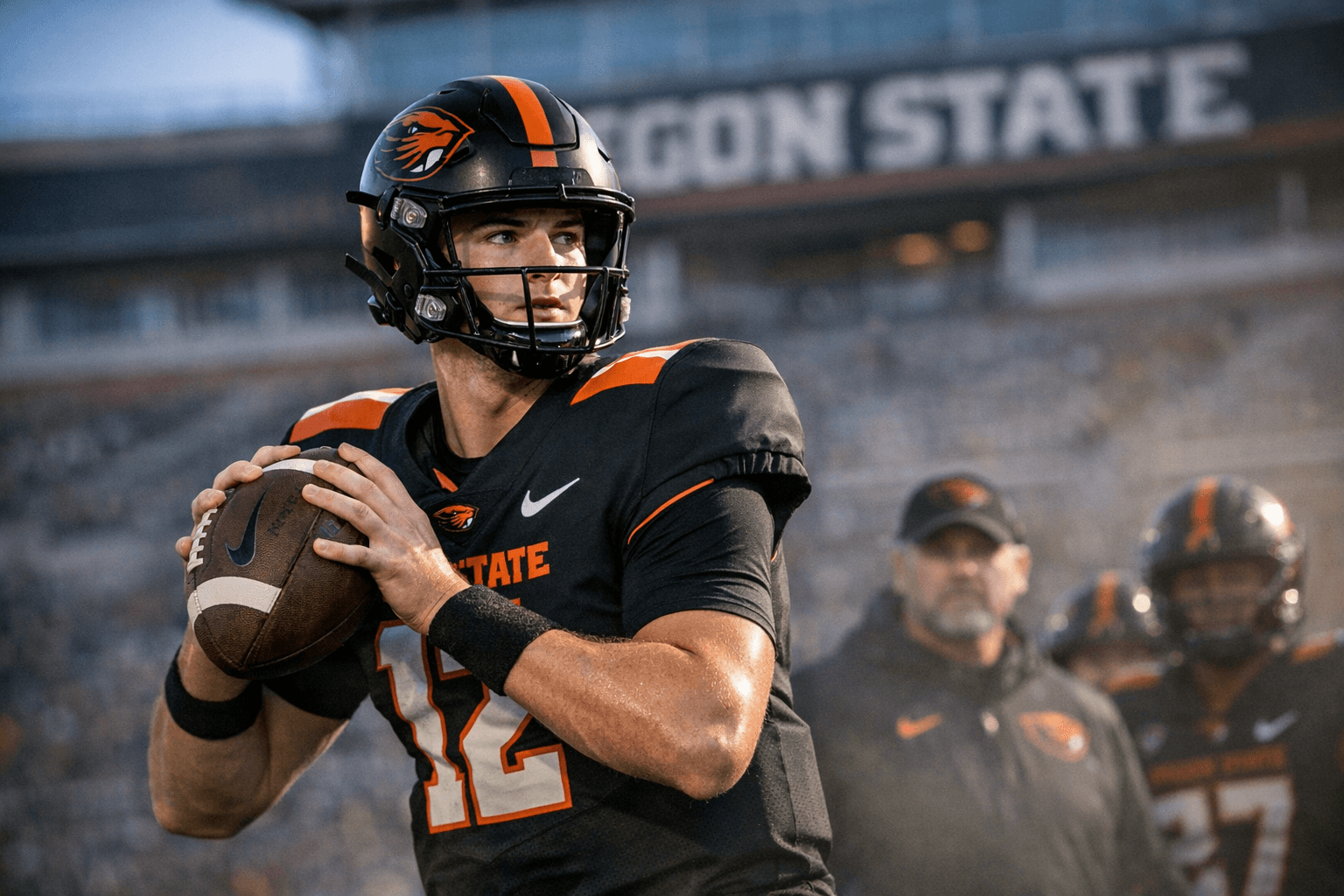 Oregon State lands Jerry Rice Award winner Braden Atkinson