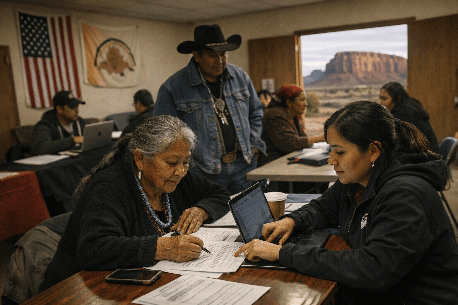Navajo Technical University holds Teec Nos Pos registration to expand access
