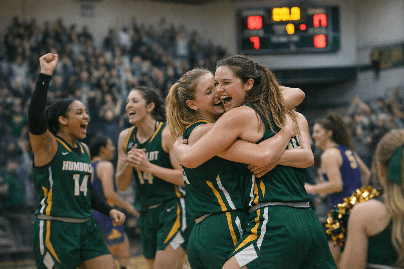 Humboldt women's basketball stays undefeated in conference play