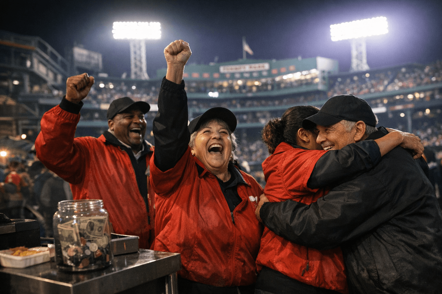 Fenway concessions workers win historic pay increases and protections