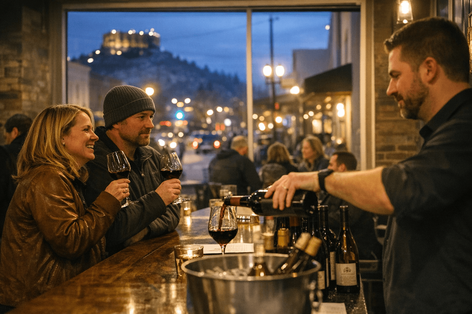 Blanchard Family Wines Pop-Up Boosts Downtown Castle Rock Evening Economy