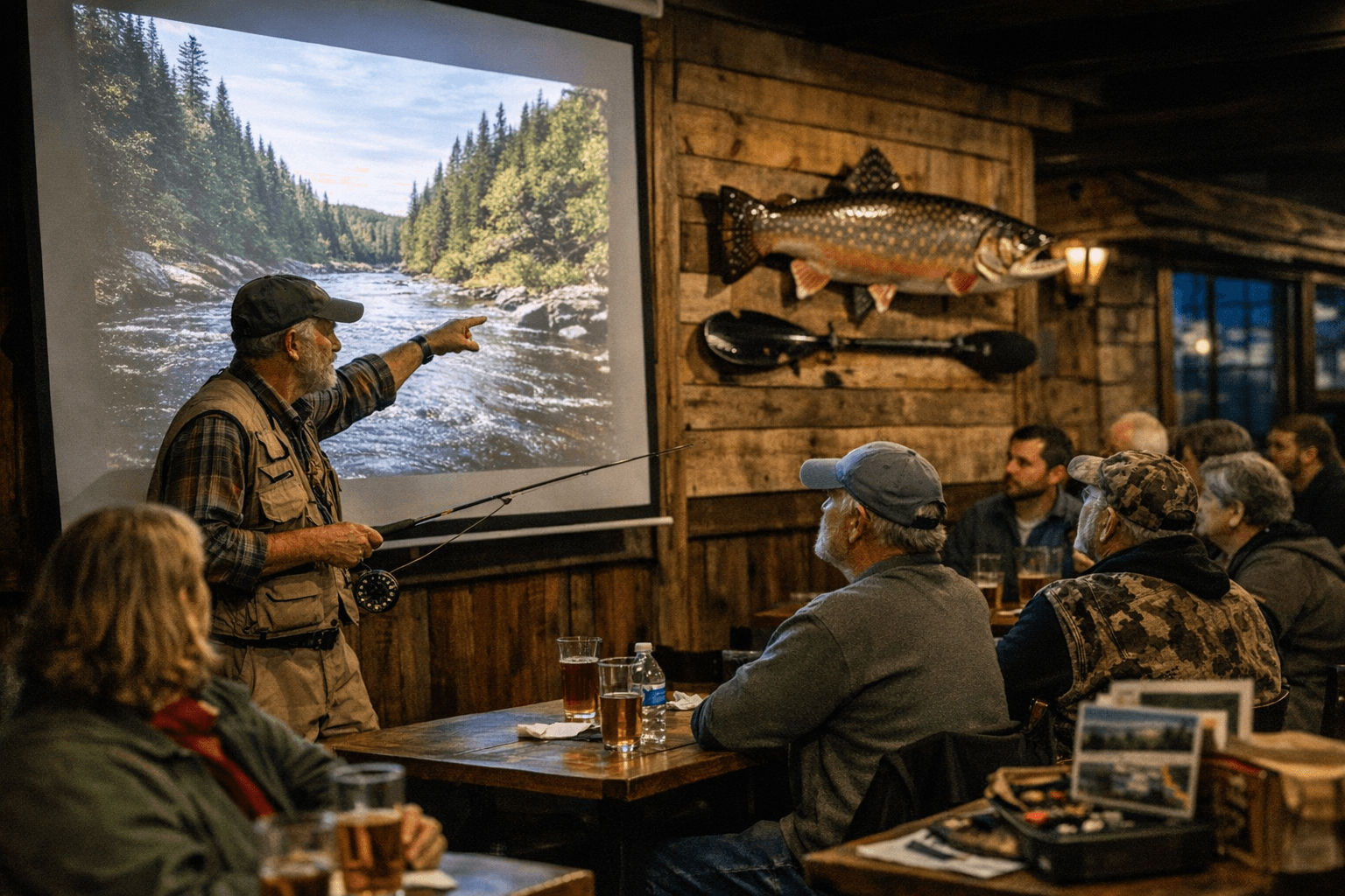 Trout Unlimited talk in Topsham highlights northern Maine fisheries and local stewardship