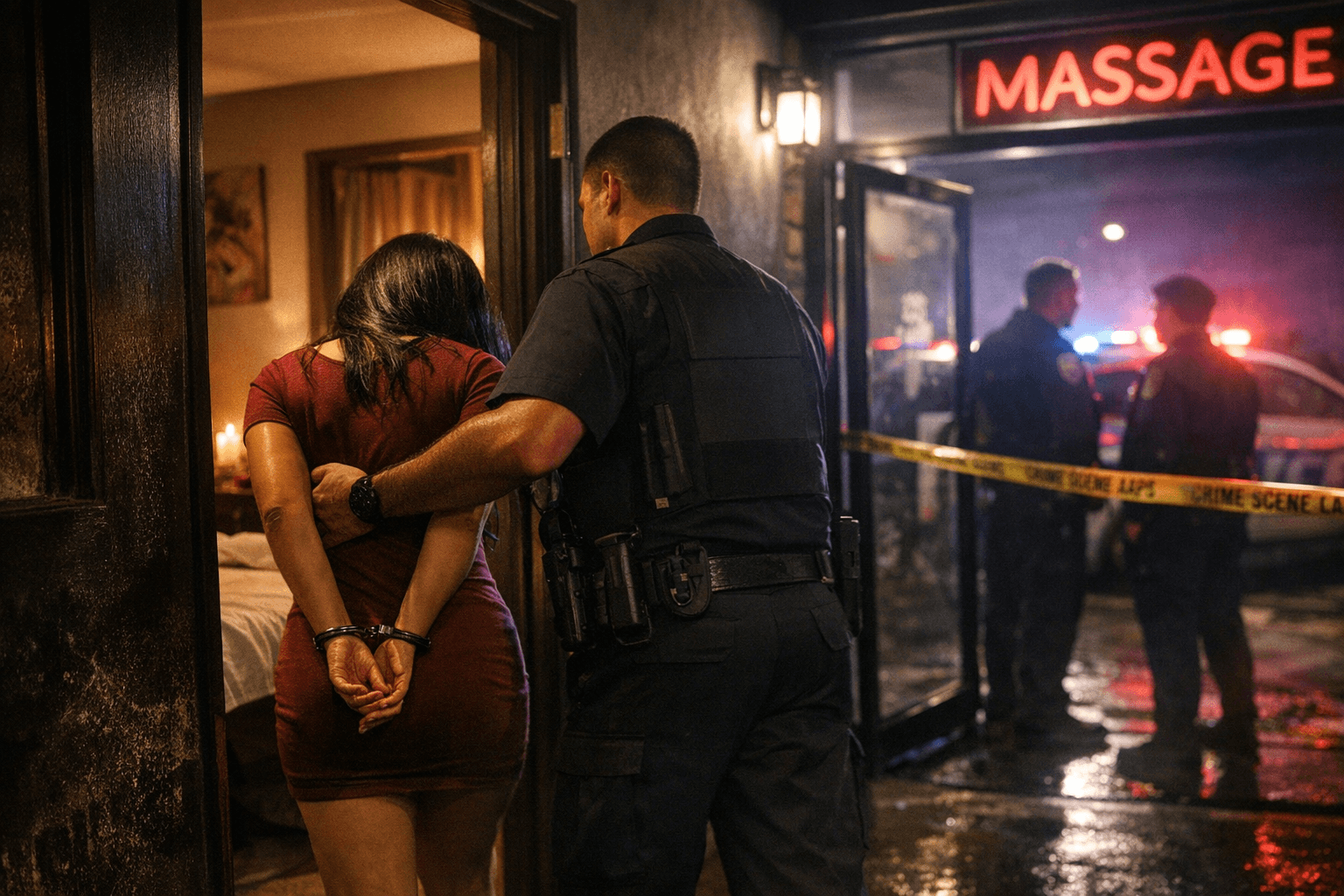 Huntington Station massage worker arrested on felony, prostitution charges