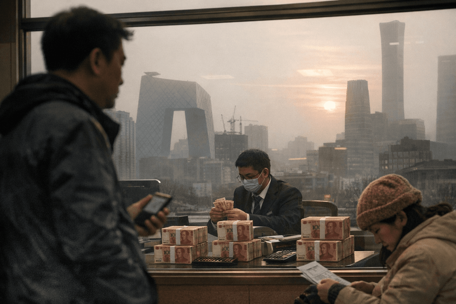 China's December loan surge masks weakest annual lending since 2018