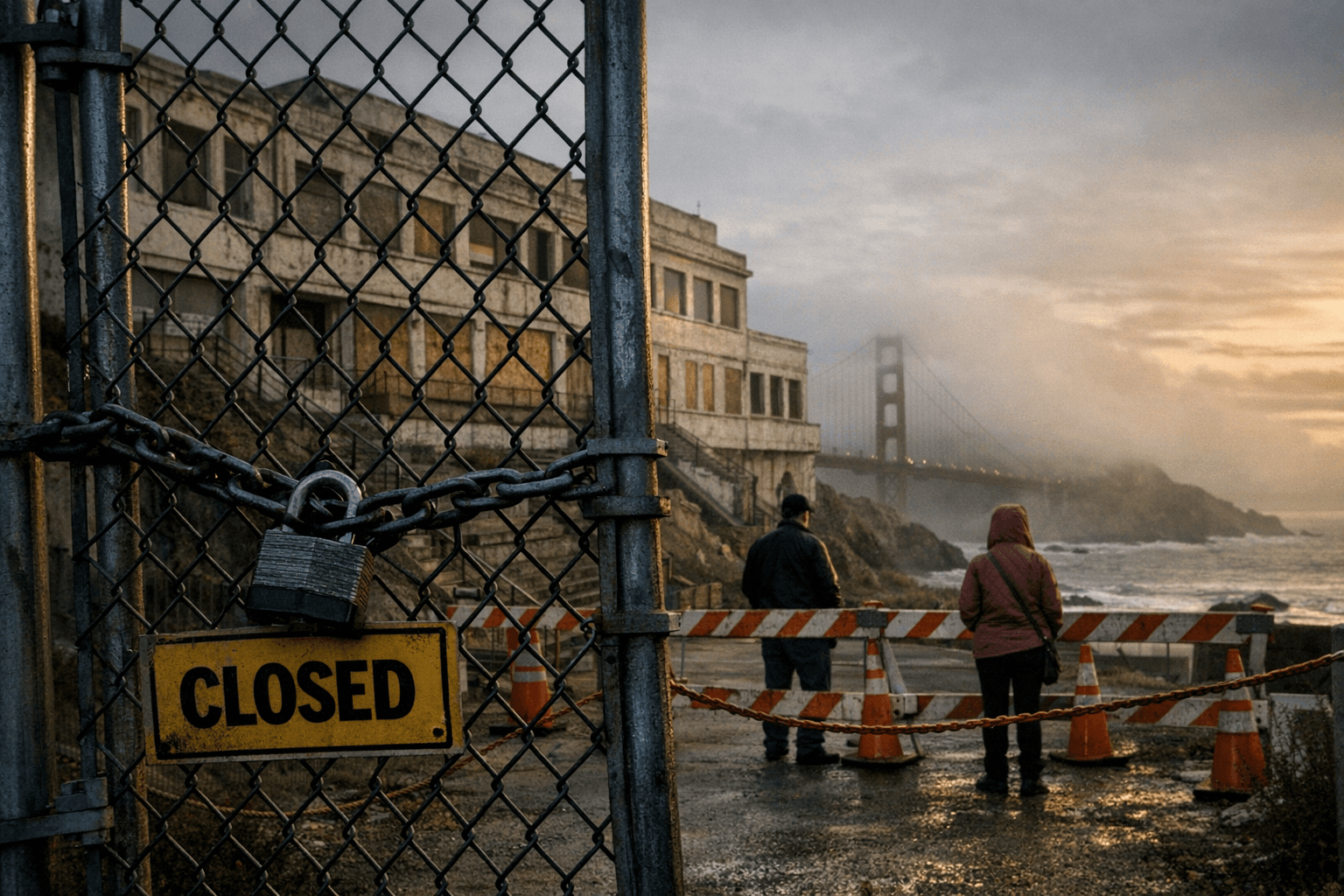 Why San Francisco’s iconic landmarks remain closed and uncertain