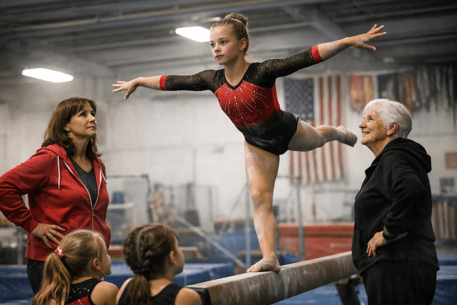 Three generations keep Jamestown gymnastics tradition alive and growing