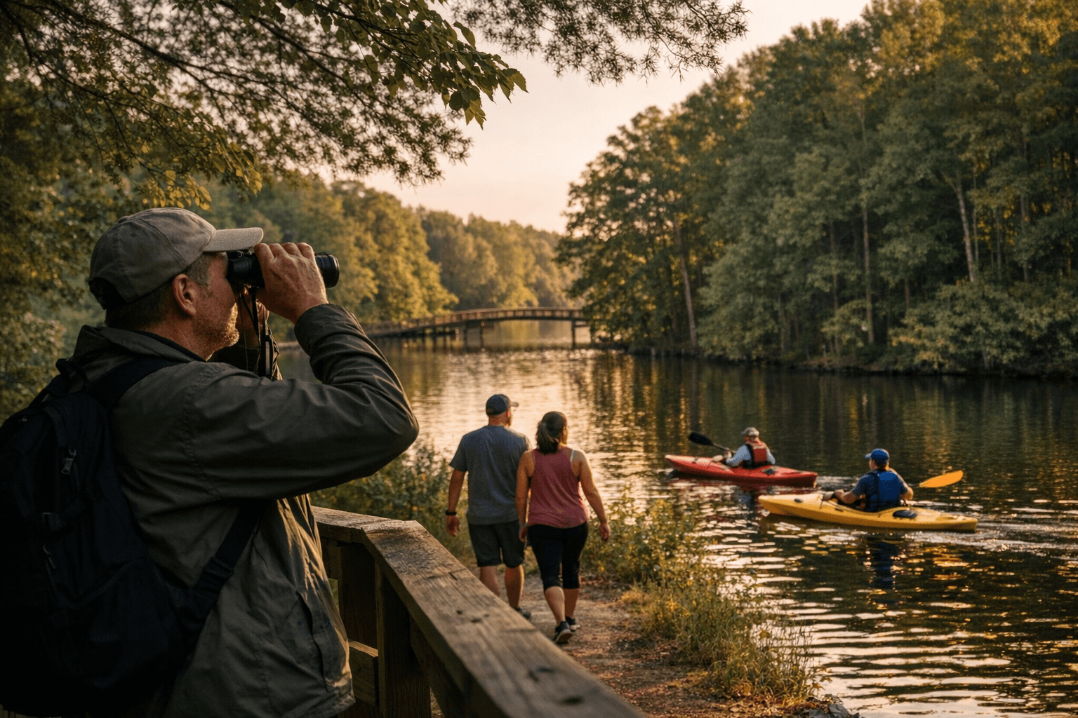 Guilford County parks and trails offer year-round recreation and connections