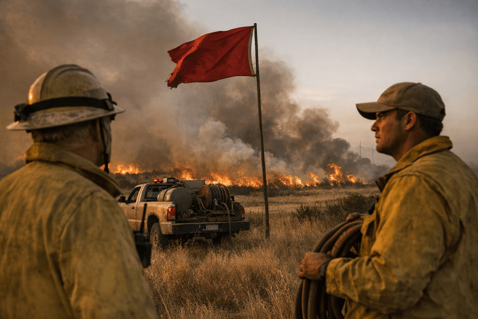 Red Flag Warning puts Texas County at high fire risk