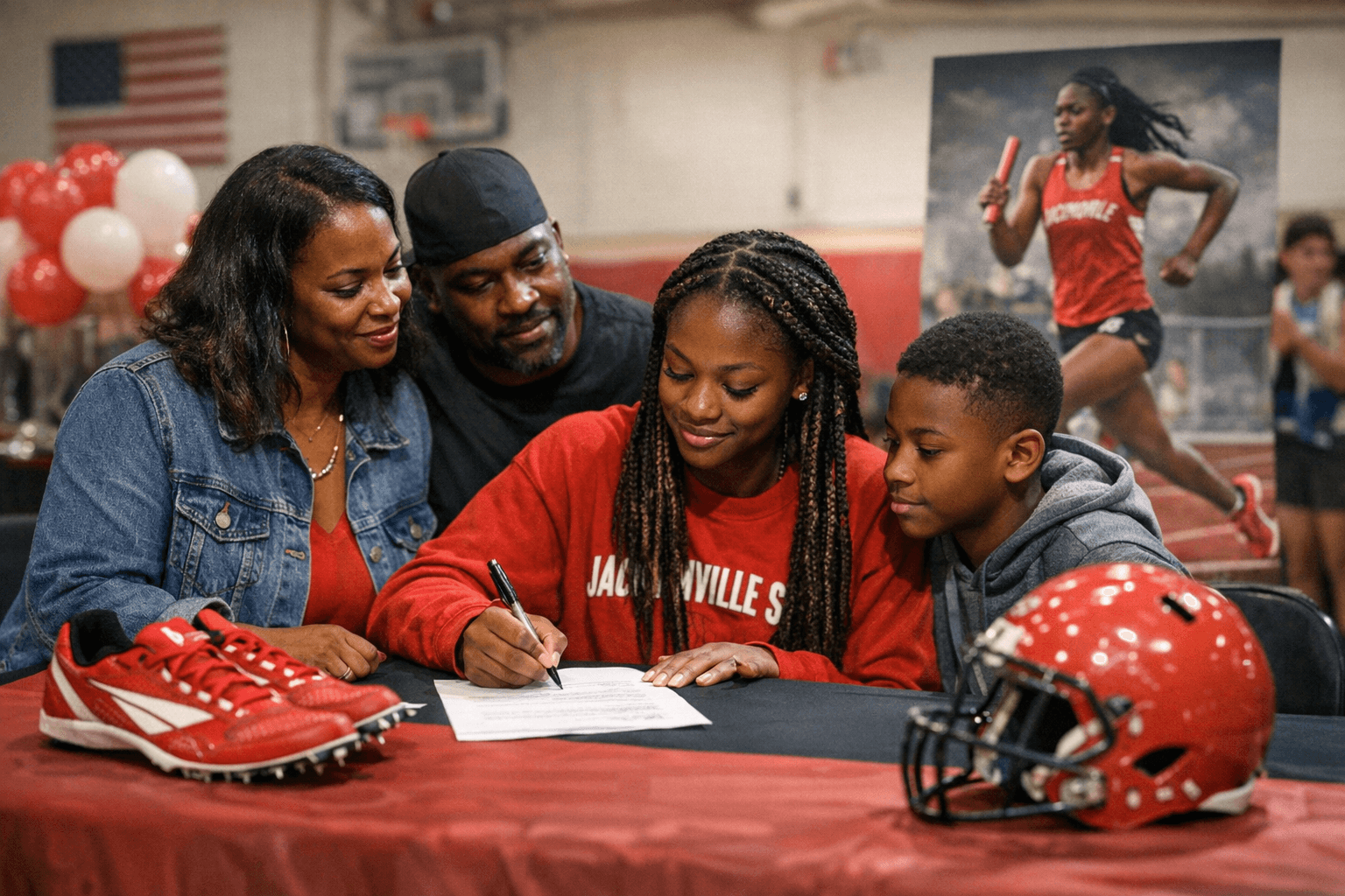 Cummings star Diamond Moore signs with Jacksonville State University