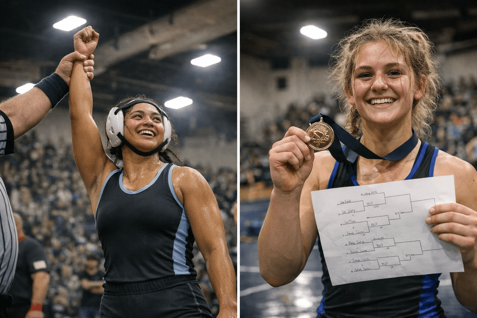 Southeast Alamance stars Quidachay and Lloyd win Stallion Stampede titles