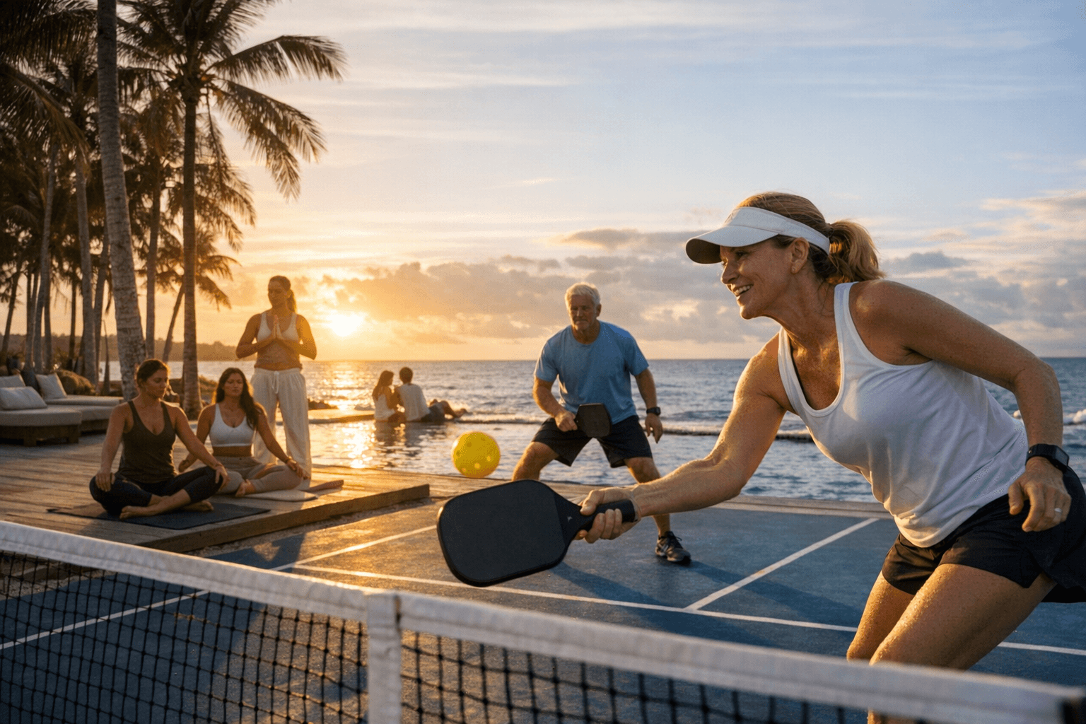 Club Med adds month-long Wellness Fusion retreat with pickleball options